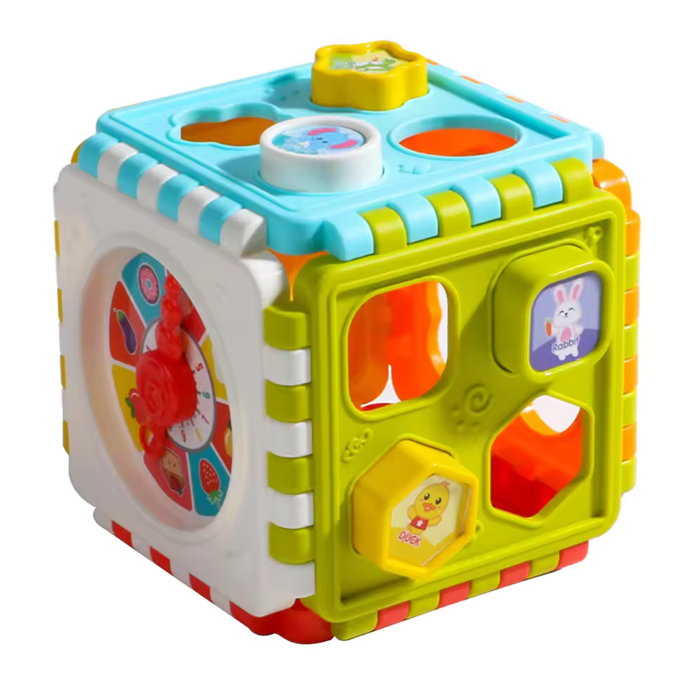 Toddler Activity Cube Sorting Toy